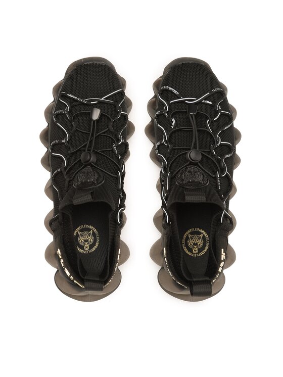 Plein Sport Plein Sport Sneakersy The Bubble Gen.X.02 Tiger SACS USC0432 STE003N Černá