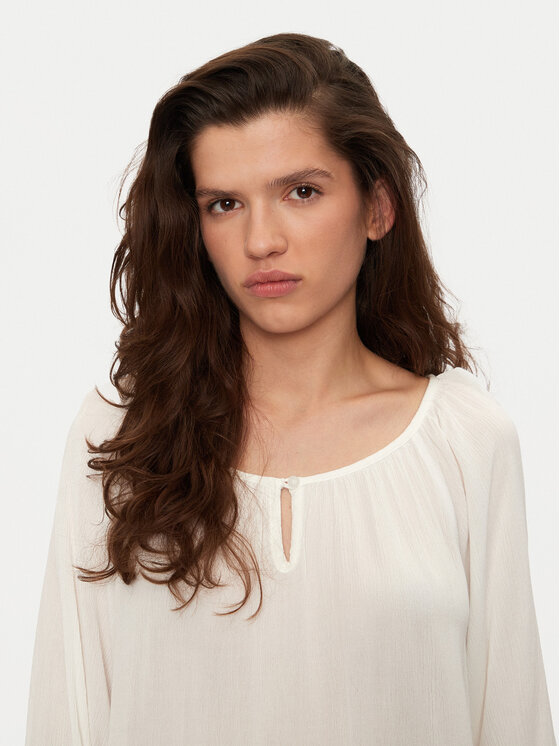 Kaffe Kaffe Туника Amber 501030 Бял Regular Fit