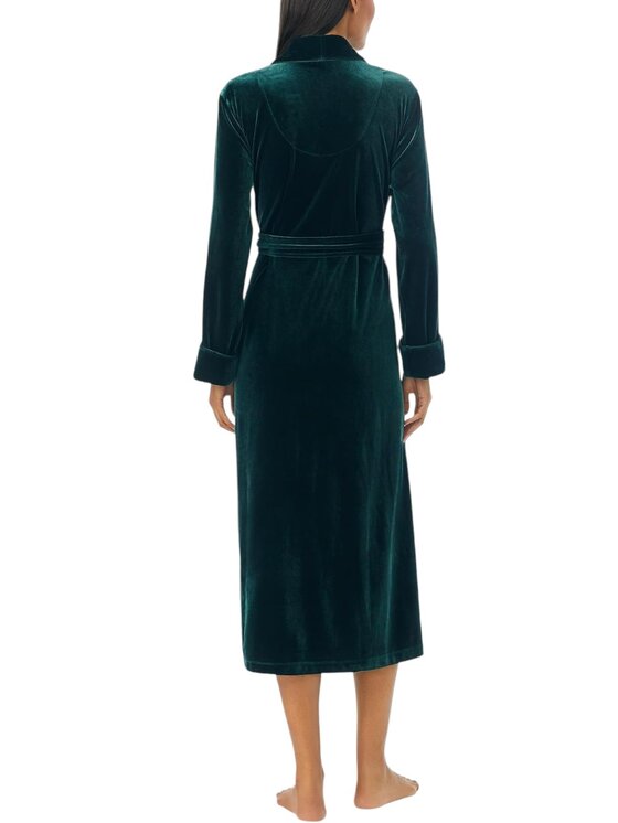 LAUREN RALPH LAUREN LAUREN RALPH LAUREN Pigiama vestaglia - Ralph Lauren - donna - velluto Verde Regular Fit