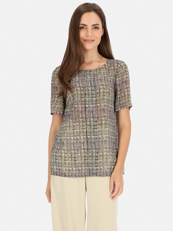 Potis & Verso Potis & Verso Bluzka Jordan Kolorowy Regular Fit