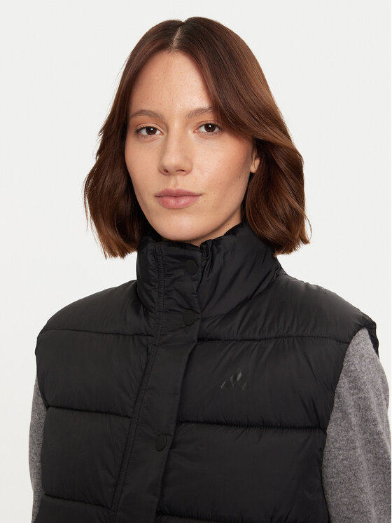 Whistler Whistler Bezrękawnik Amaretto W Puffer W244079 Czarny Regular Fit