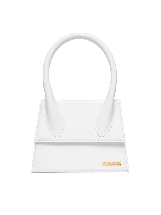 JACQUEMUS JACQUEMUS Kabelka Le Grand Chiquioto 213BA003 Bílá