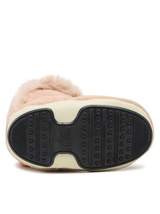 Moon Boot Moon Boot Śniegowce Crib Suede 34010300003 M Różowy