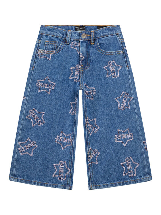 Guess Guess Džinsai K6RA06 D45E0 Mėlyna Regular Fit