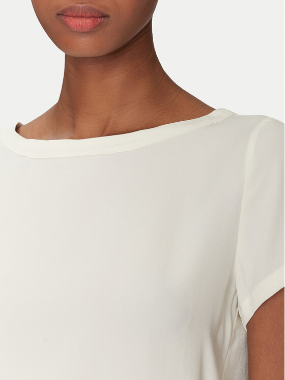 Marella Marella Tricou Inn 2515111021 Écru Regular Fit