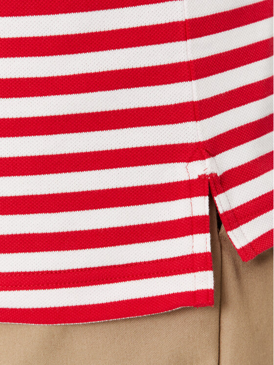Tommy Hilfiger Tommy Hilfiger Polo 1985 MW0MW17771 Czerwony Slim Fit