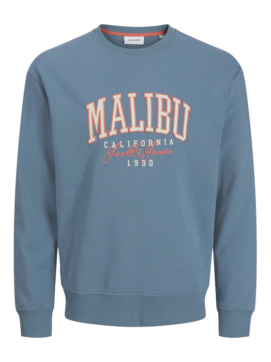 Jack&Jones Jack&Jones Mikina Detroit 12268470 Modrá Relaxed Fit