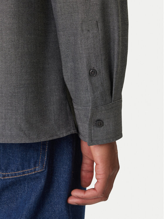 Calvin Klein Calvin Klein Košile Easy LV04LE114G Šedá Relaxed Fit