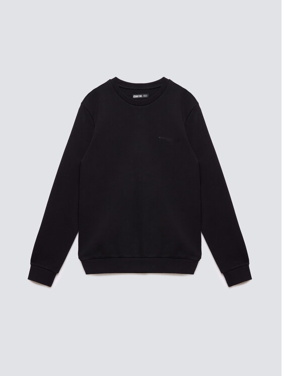 BIG STAR BIG STAR Bluza WILER Czarny Basic Fit