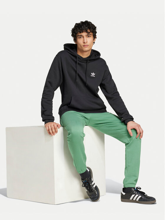 adidas adidas Μπλούζα Trefoil Essentials IW5789 Μαύρο Regular Fit