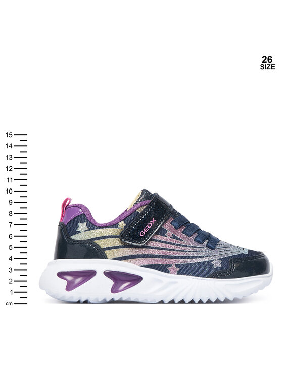 Geox Geox Sneakersy J Assister Girl J56E9B 0ASKN C4269 S Granatowy