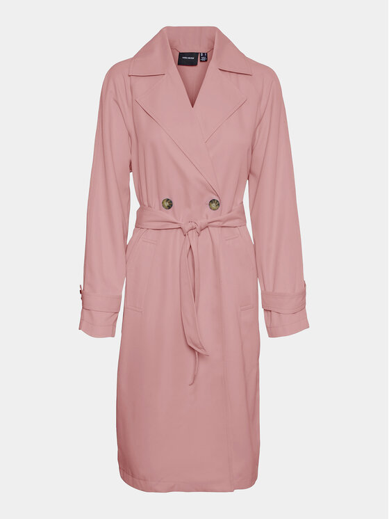 Vero Moda Vero Moda Trench Lou 10257581 Ružičasta Regular Fit