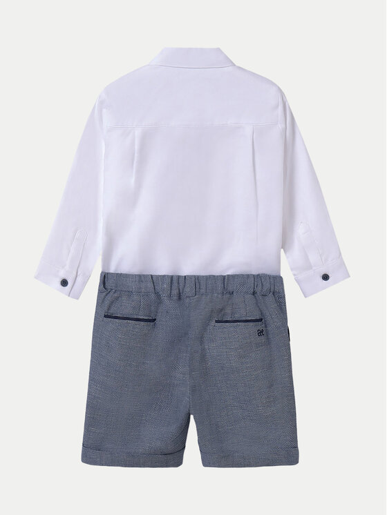 Abel & Lula Abel & Lula Completo camicia e pantaloncini 05250 Blu scuro Regular Fit