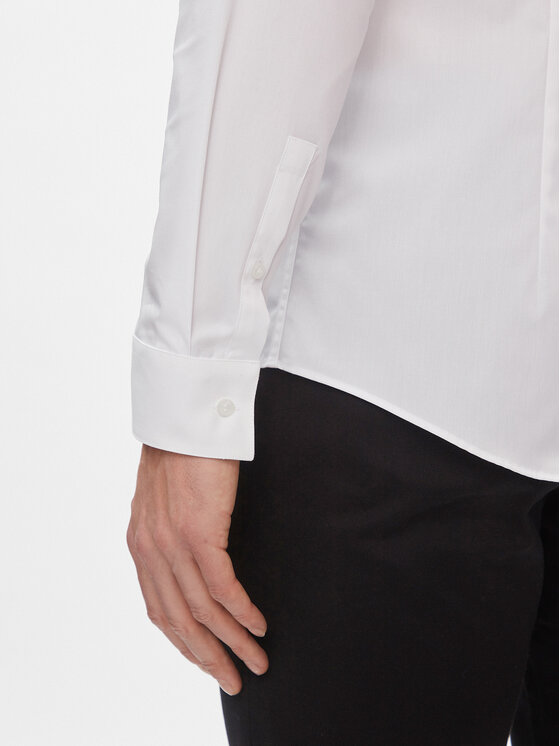 Calvin Klein Calvin Klein Marškiniai K10K112310 Balta Slim Fit