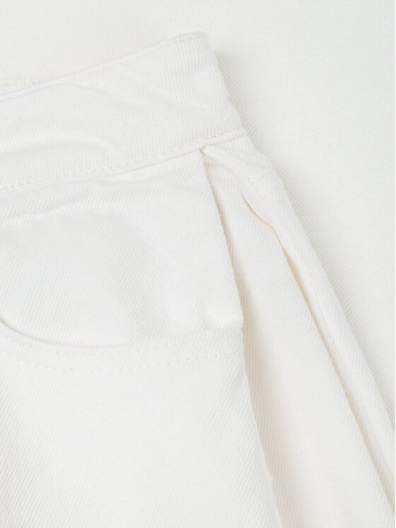 Le Collet Le Collet Jeansy NEW MARBELLA Beżowy Wide Leg