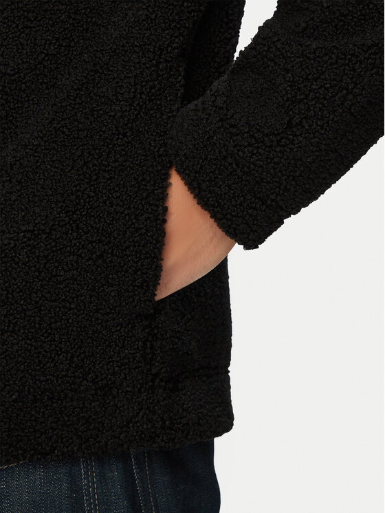 HUGO HUGO Fleecová mikina Derylong 50567951 Čierna Relaxed Fit