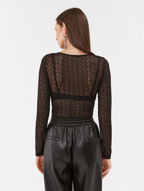 Guess Guess Боди O3BM11 KBXA0 Черен