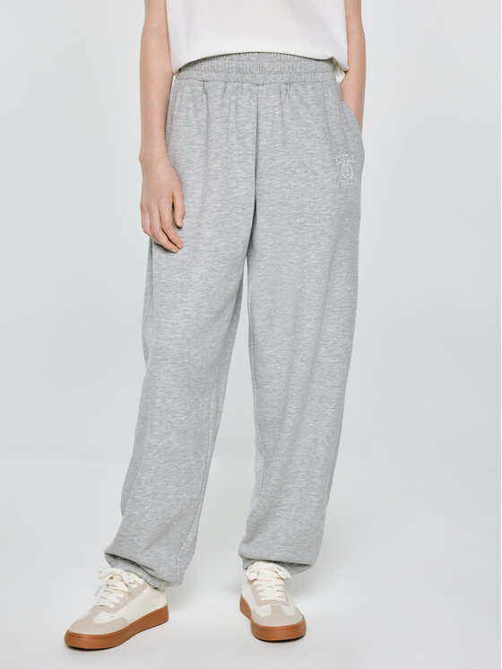 BIG STAR BIG STAR Spodnie dresowe MONARA Szary Comfort Fit
