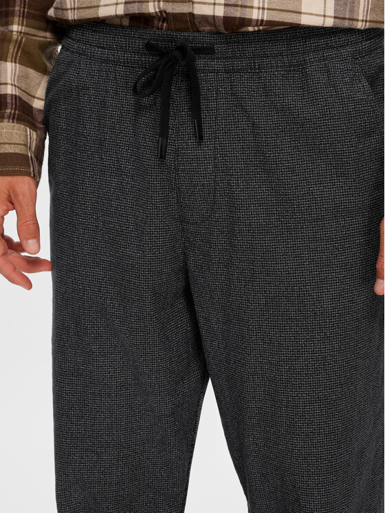 Selected Homme Selected Homme Medžiaginės kelnės 16090956 Pilka Slim Tapered Fit