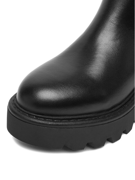 Gino Rossi Gino Rossi Kotníková obuv s elastickým prvkem EO-ANDY-8105-25 Černá