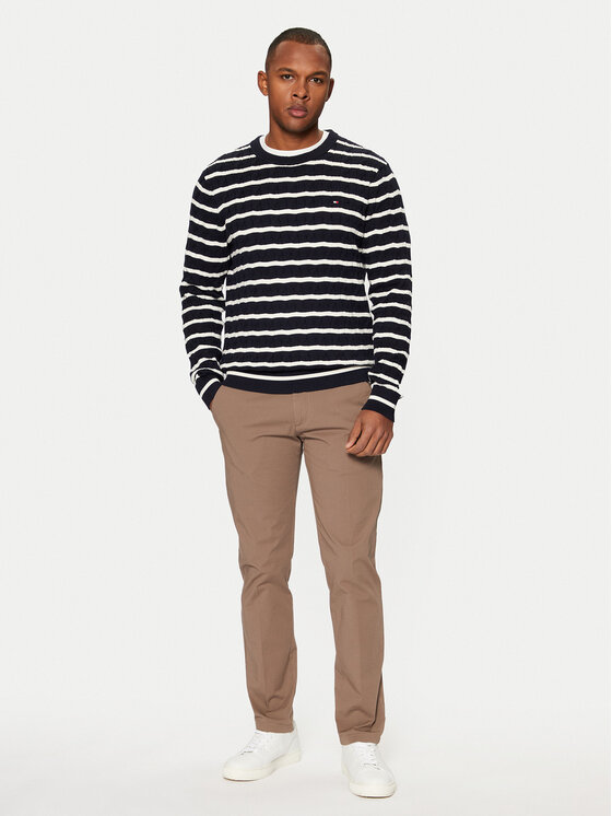 Tommy Hilfiger Tommy Hilfiger Džemper MW0MW33132 Tamnoplava Relaxed Fit