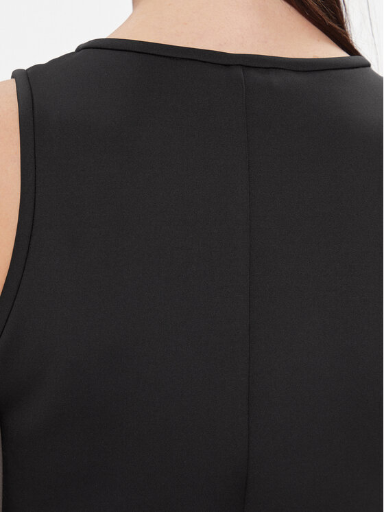Max Mara Leisure Max Mara Leisure Haljina za svaki dan Baccano 2416621027 Crna Regular Fit