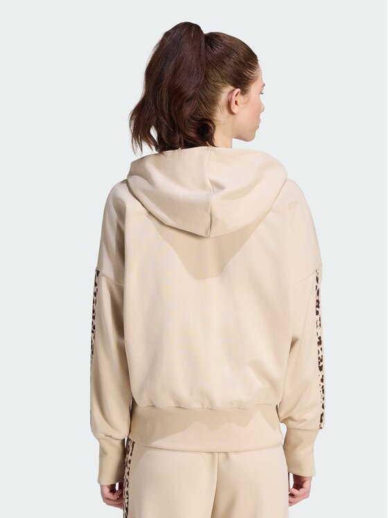 adidas adidas Bluza techniczna 168143 Beżowy Loose Fit