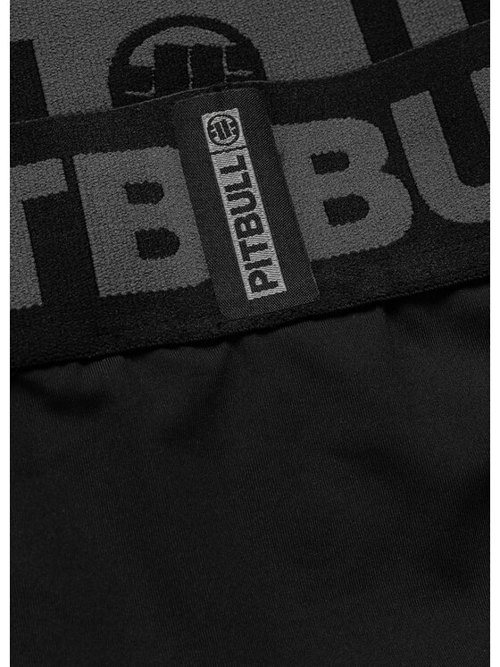 PITBULL PITBULL Legginsy RUNWAY Czarny Regular Fit
