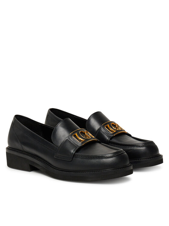 Guess Guess Loafersy FLPSHU LEA14 Czarny