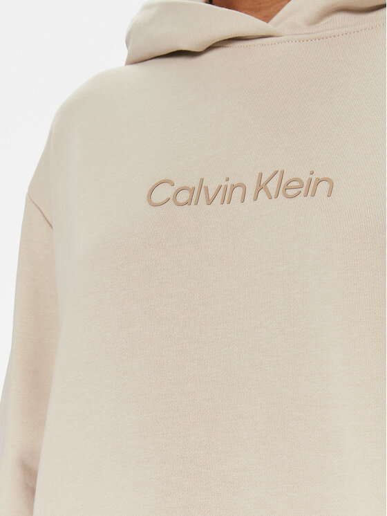 Calvin Klein Calvin Klein Majica dugih rukava Hero Logo K20K205449 Bež Regular Fit
