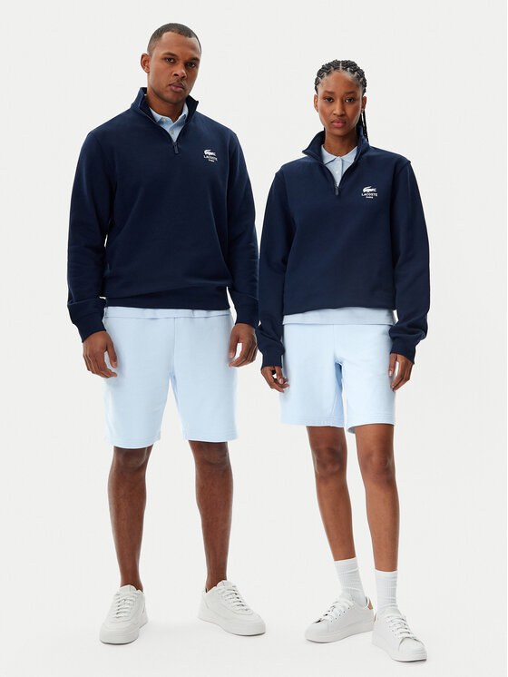 Lacoste Lacoste Pantaloni scurți sport Unisex GH0990 Albastru celest Regular Fit