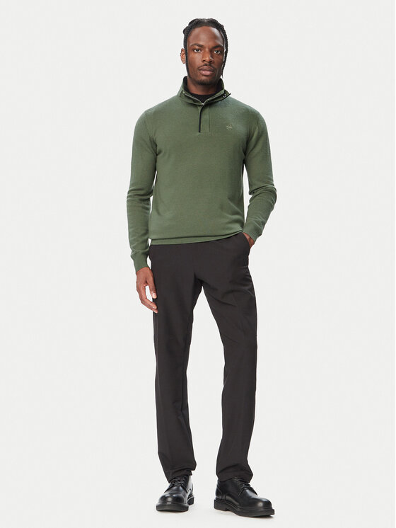 KARL LAGERFELD KARL LAGERFELD Sweter 655005 564399 Zielony Regular Fit