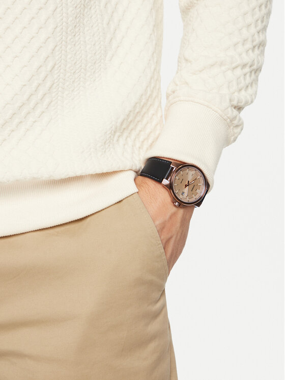 Casio Casio Годинник MTP-E173RL-5AVEF Чорний