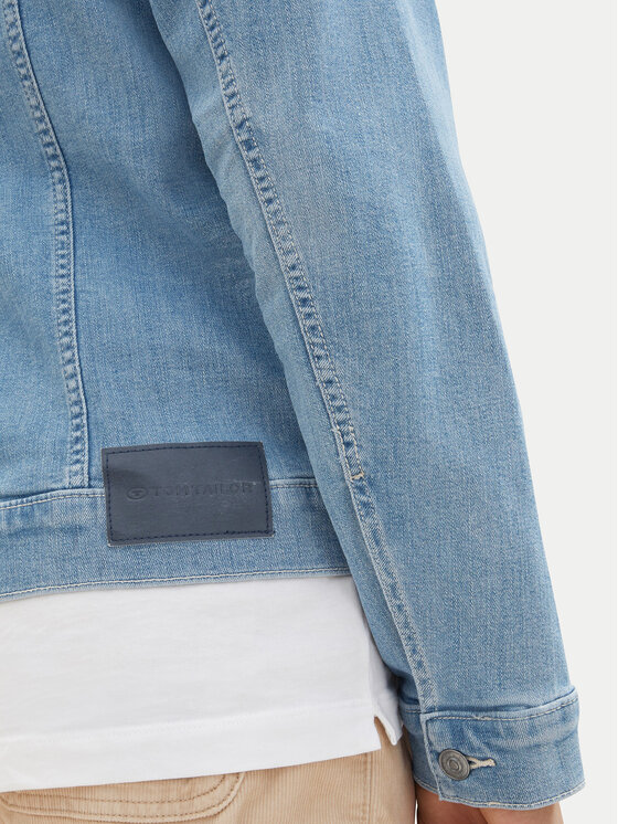 Tom Tailor Tom Tailor Kurtka jeansowa 1040165 Niebieski Regular Fit