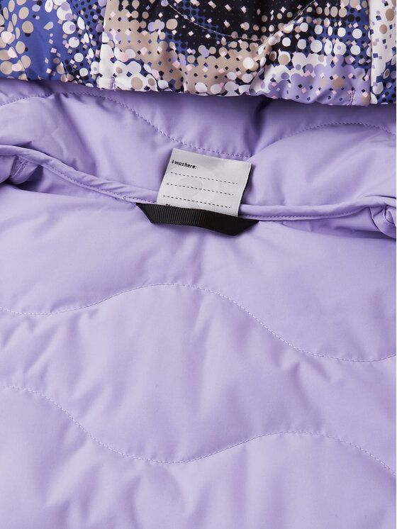 Reima Reima Pūkinė striukė Fossila 5100058C Violetinė Regular Fit