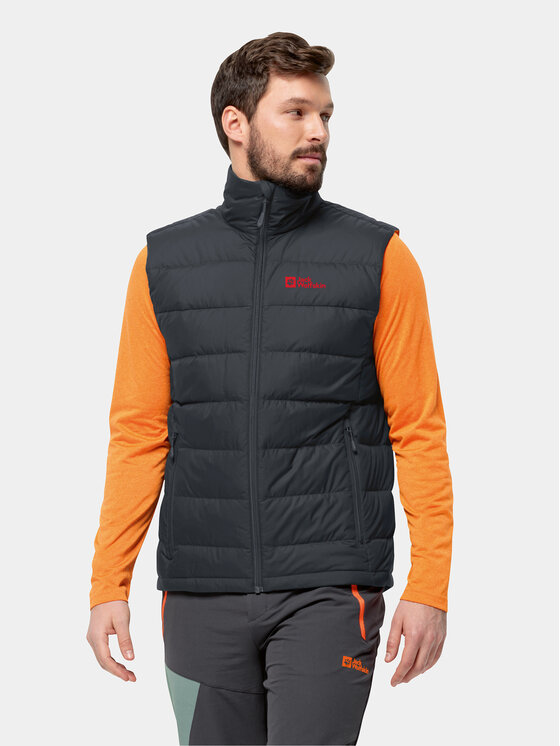 Jack Wolfskin Prsluk Ather 1207691 Crna Regular Fit