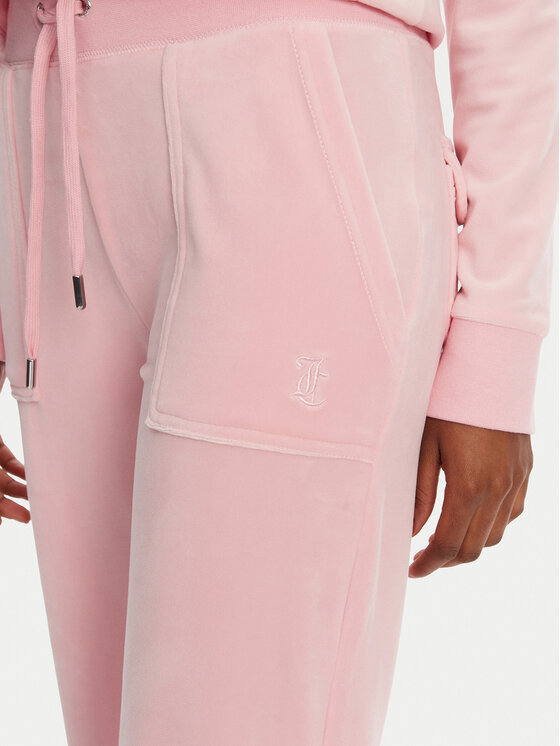 Juicy Couture Juicy Couture Долнище анцуг Layla JCSEBJ001 Розов Flared Leg