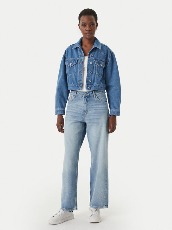 HUGO HUGO Jeansová bunda Galatea 50556970 Modrá Regular Fit