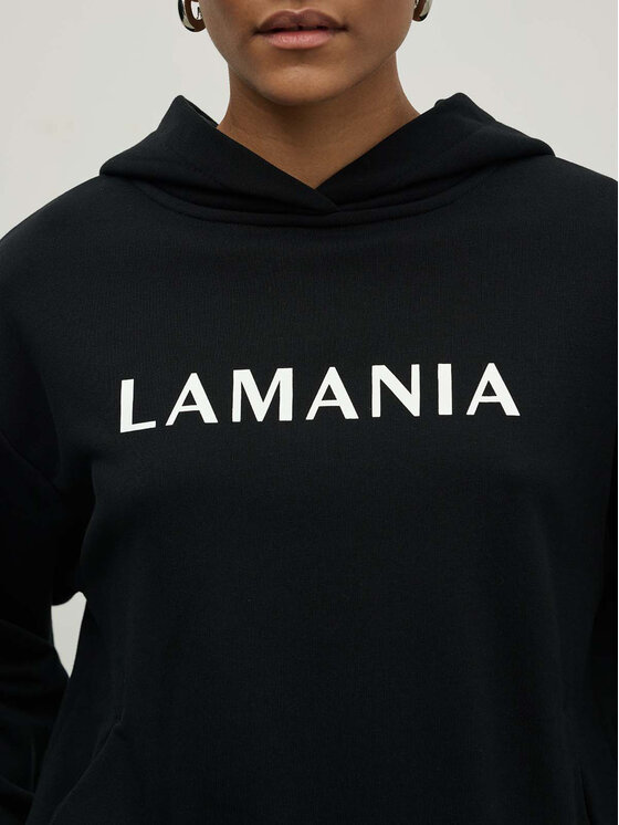 La Mania La Mania Bluza EVERY 3 Czarny Classic Fit