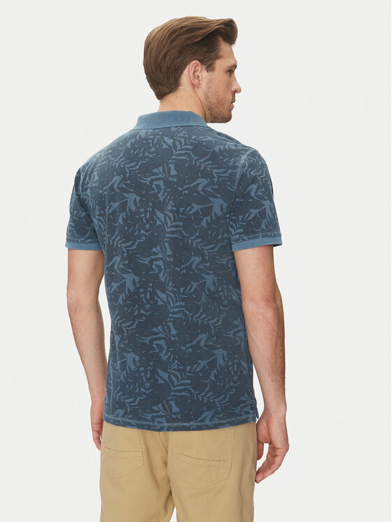 Blend Blend Polokošeľa 20718251 Modrá Regular Fit