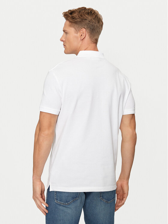 Calvin Klein Jeans Calvin Klein Jeans Polo majica Monologo J30J325664 Bela Regular Fit