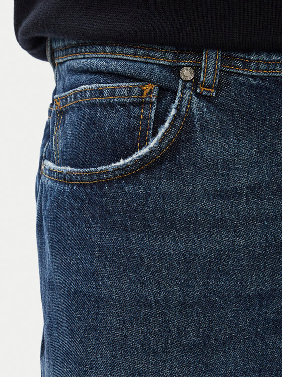 KARL LAGERFELD KARL LAGERFELD Jeansy 265509 564865 Granatowy Relaxed Fit
