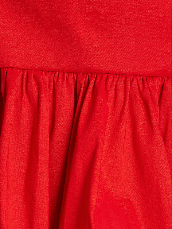 BARDOT BARDOT Coctailkleid Alyna Straples Mini 59981DB Rot Slim Fit