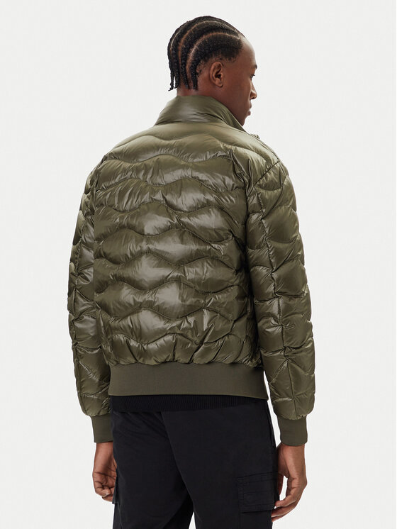 Blauer Blauer Pehelykabát 25WBLUC03075 006355 Khaki Regular Fit