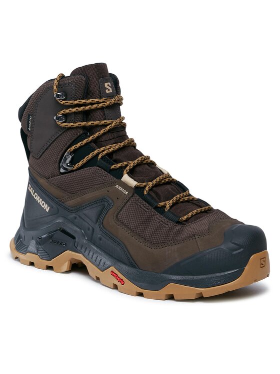 Salomon Salomon Trekking čevlji Quest Element GORE-TEX L47216100 Rjava