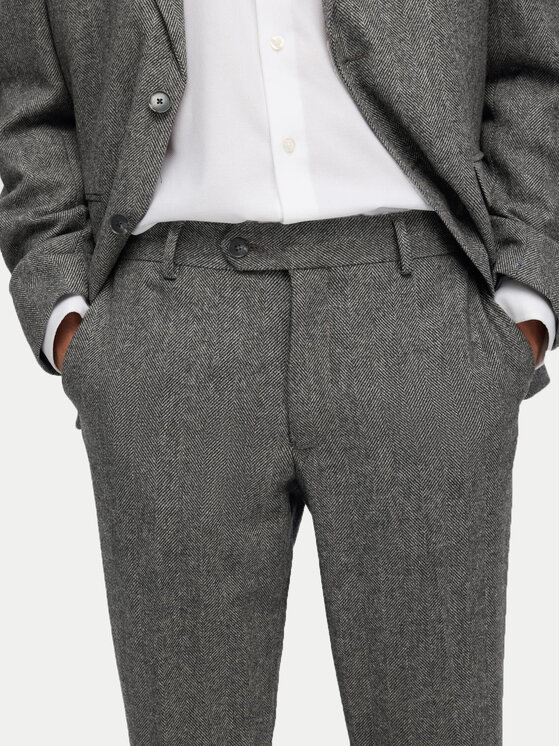 Selected Homme Selected Homme Hlače 16094333 Siva Slim Fit