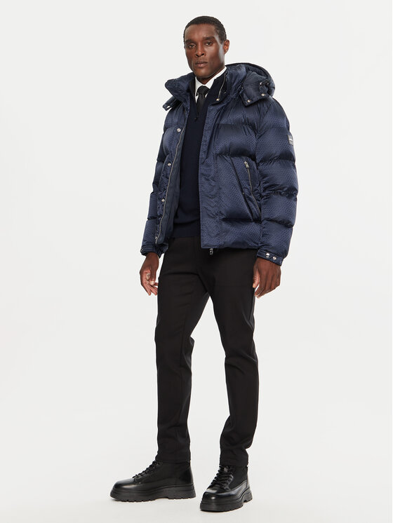 BOSS BOSS Зимова куртка H-Corbinian4 50525364 Cиній Regular Fit
