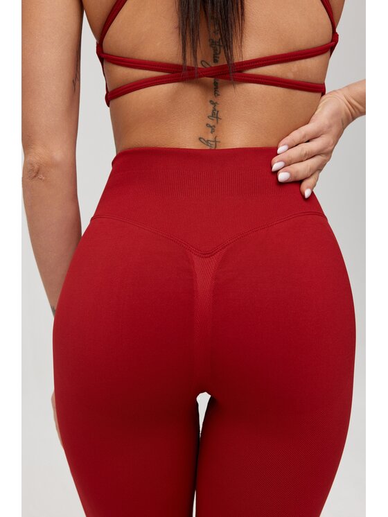 ROUGH RADICAL ROUGH RADICAL Leggings SEAMLESS GLOW LONG Bordeaux Slim Fit