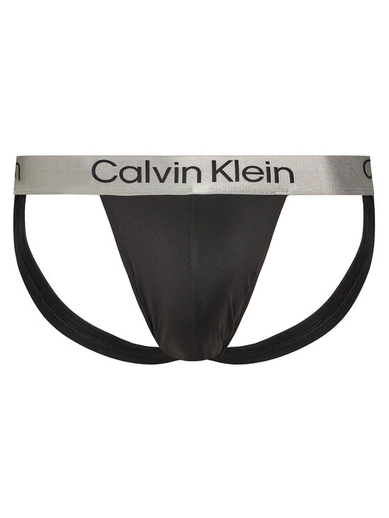 Férfi 3db-os Jock strap alsónadrág szett Calvin Klein Underwear, Méret: XL, Fekete, LV00NB4121