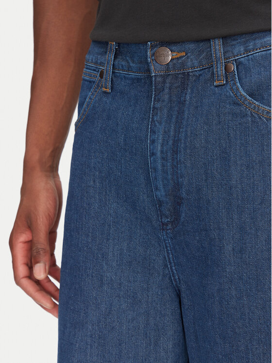 Wrangler Wrangler Džínsové šortky Jort 112362550 Modrá Oversize